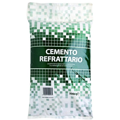 Cemento refrattario 5 - , kg.