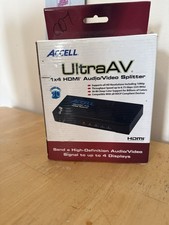 Accell UltraAV 1x4 HDMI
