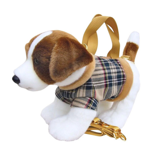 Borsa peluche jack russell - peluche,