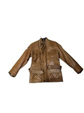 Belstaff Jacket Size 42 Giacca Leather Pelle No Panther Trialmaster Vintage