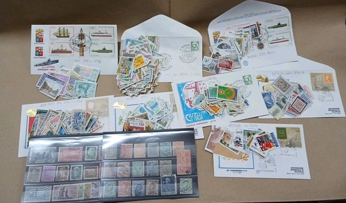 500 francobolli italiani - 500,