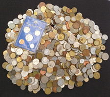 Monete mondiali lotto - monete, 5,05