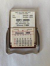 Calendario tavolo vintage - calendario, da