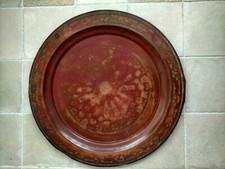 Grande Piatto Rame Medioriente