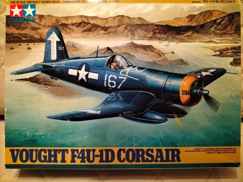 Tamiya vought f4u corsair - tamiya, f4u-1d