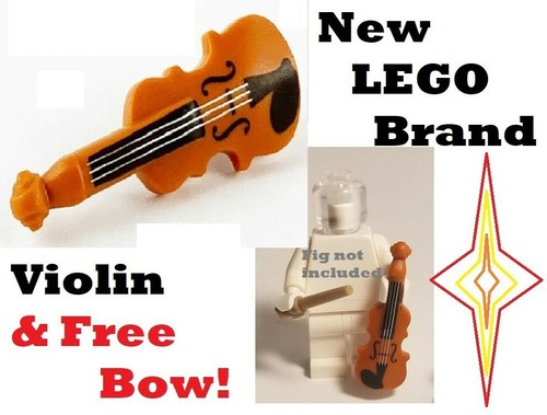 Lego minifigure violino corde - lego,