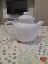 Teiera Ceramica Bianca Rondini Casetta I Bianchi Mulino Bianco Anni 80