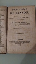 MARTIN Joseph. Cours abrégé