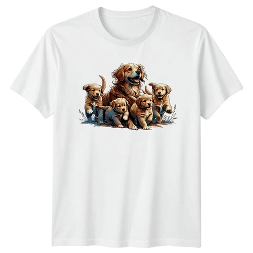Maglietta golden retriever - maglietta,