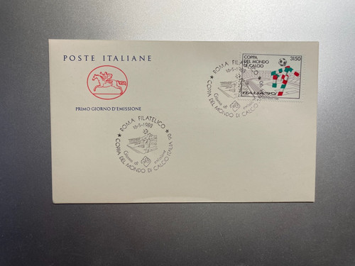 1988 busta cavallino - 1988, fdc