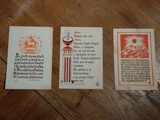 Lotto 3 Cartoline Religiose