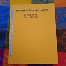 Sceneggiatura THE POPE OF GREENWICH VILLAGE Vincent Patrick Rourke Screenplay