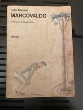 Italo CALVINO - MARCOVALDO Einaudi 1963 illustrato da SERGIO TOFANO
