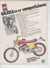 advertising Pubblicità-MOTO GILERA 50 6V COMPETIZIONE 1973-MOTOITALIANE PIAGGIO