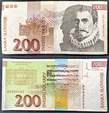 SLOVENIA -  banconota da 200
