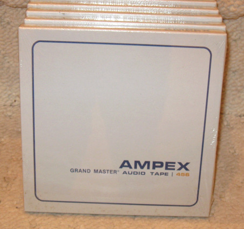 Nastro audio ampex 456 grand - nastro,