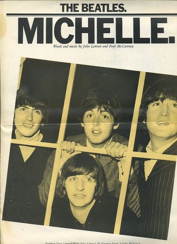Spartito musicale michelle - musicale,