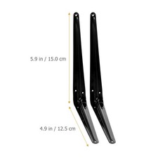  12 Pcs Staffe Per Mensole Reggimensole Piccola Staffa Di Scaffale