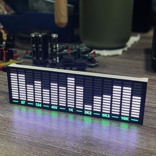 Display led spettro musicale - display,