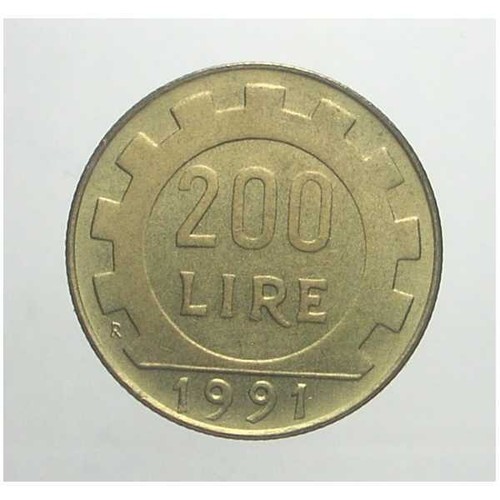 Repubblica italiana 200 lire - italiana,
