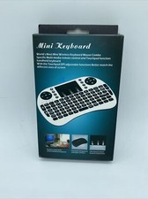 Mini tastiera wireless originale Rii i8 2,4 GHz + touchpad per PC Android smarTV PS3