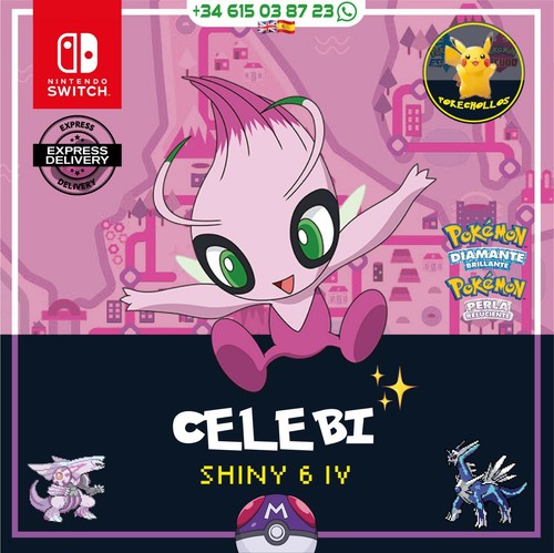 Celebi shiny - ✨, ✨