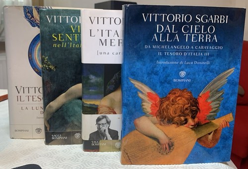 Lotto libri vittorio sgarbi - libri,