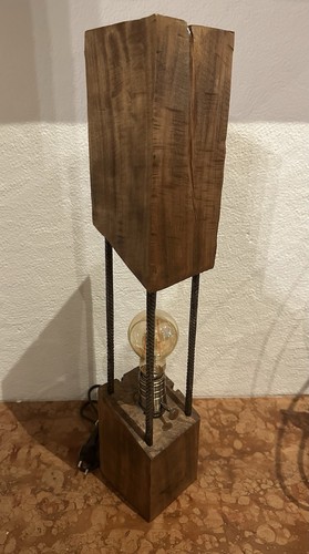 Lampada fatta mano - lampada, a