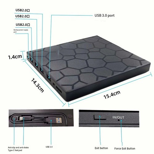 Masterizzatore dvd esterno usb - esterno,