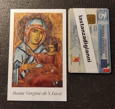 Santino BEATA VERGINE DI  S. LUCA BOLOGNA SANTINO HOLY CARD ^