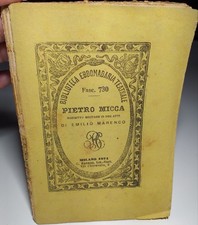 PIETRO MICCA BOZZETTO DI