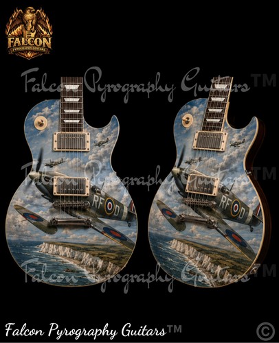 Chitarra elettrica fatta - , a