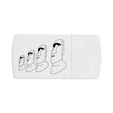 'Stone Moai Statues' Scatola