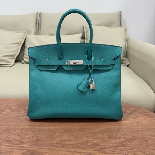 Auth hermes birkin vert - birkin, 35