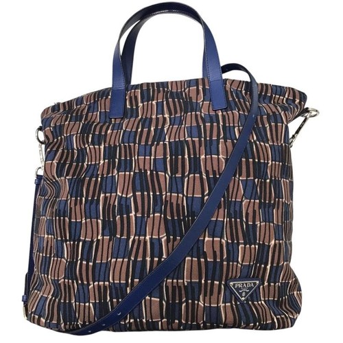 Borsa prada navy - navy, nylon