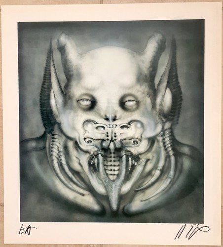 Stampa daemon giger - daemon, h.r.