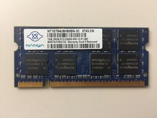 Ram sodimm 1gb ddr2 667mhz 5300S Nanya NT1GT64U8HB0BN-3C per notebook