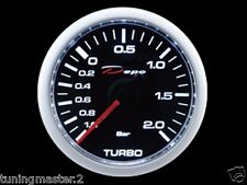 Manometro Strumento 52mm DEPO Pressione Turbo -1+2 BAR MECCANICO