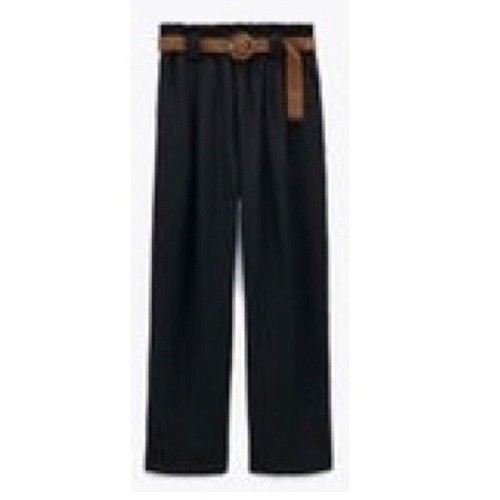 Nwt zara high waisted belted - nwt,