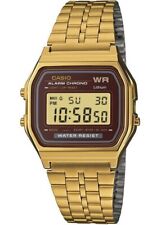 CASIO A159WGEA-5DF OROLOGIO UOMO DONNA ACCIAIO DIGITALE DORATO 33x36 SOTTOCOSTO