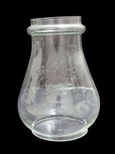 Boccia per lanterna antica a petrolio lume di vetro lampada olio foro Ø 8,6 cm