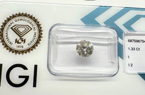 Diamante naturale - 1,33 ct,