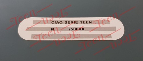 Adesivo identificativo piaggio - adesivo,