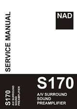 Manuale di servizio - Manuale di servizio per NAD S170 