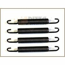 KIT 4 MOLLE GANASCE FRENO PER FIAT 500 GIARDINIERA 600 D 850 Ia SERIE springs