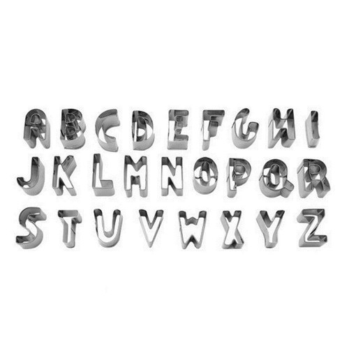 Formine per biscotti lettere - x,