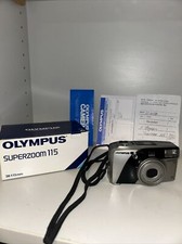 Olympus Superzoom 115 fotocamera compatta AF Olympus Zoom 38-115 mm analogica 35 mm con scatola originale