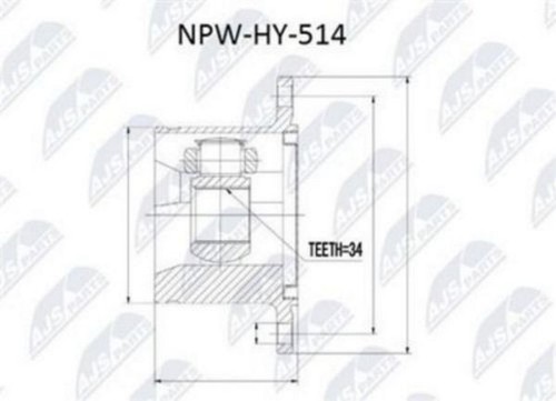 Inngelenk giunto hyundai - giunto,