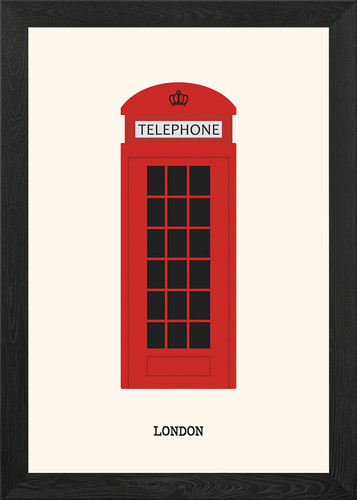 Cabina telefonica rossa - , londra
