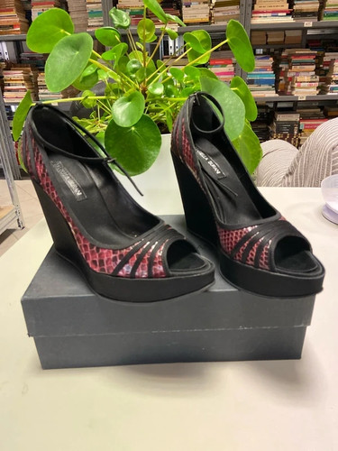 Scarpe decolté zeppa - , spuntata